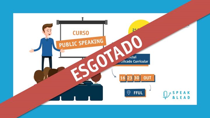 Curso Public Speaking - FFUL - Esgotado