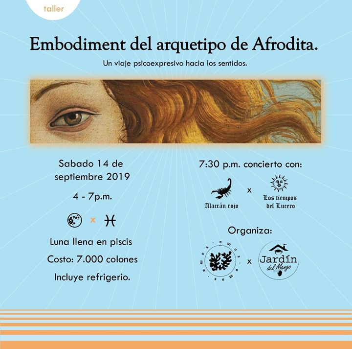 Embodimento del arquetipo de Afrodita.