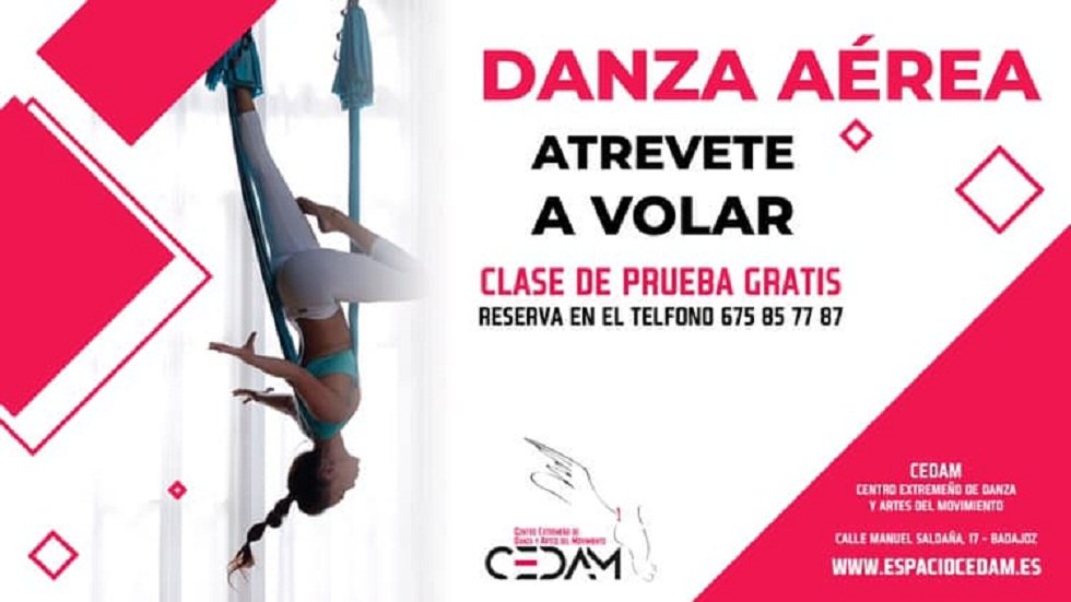 Clase gratuita de Danza aérea - CEDAM