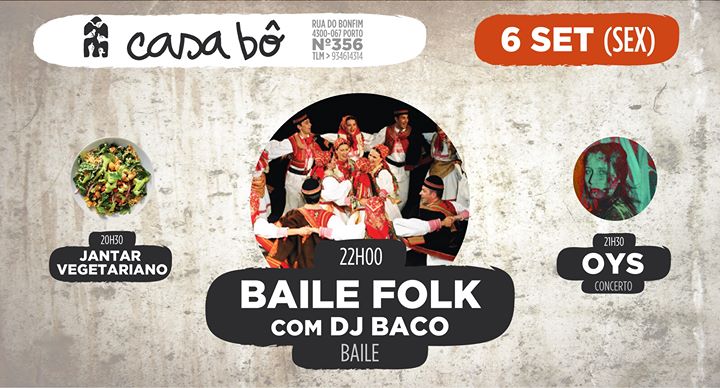 Workshop/Baile Folk c/ BACO & Friends