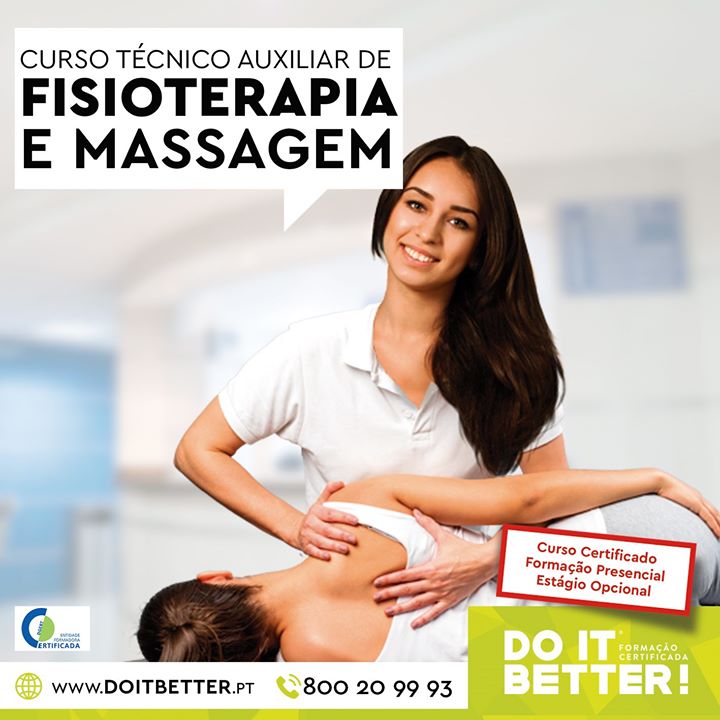 Curso Técnico Auxiliar Fisioterapia e Massagem