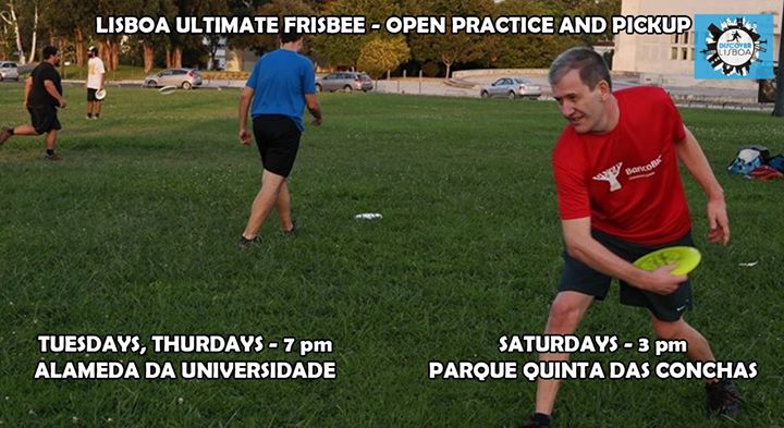 Lisbon Ultimate Frisbee * 4th Practice (2019/20)