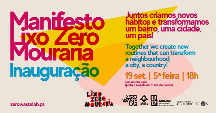 Manifesto Lixo Zero - Inauguração Re-Volta