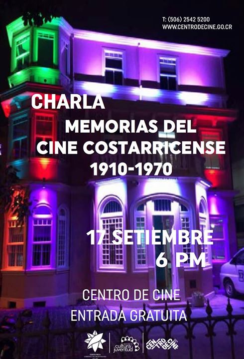 Charla Memorias del Audiovisual Costarricense 1910-1970