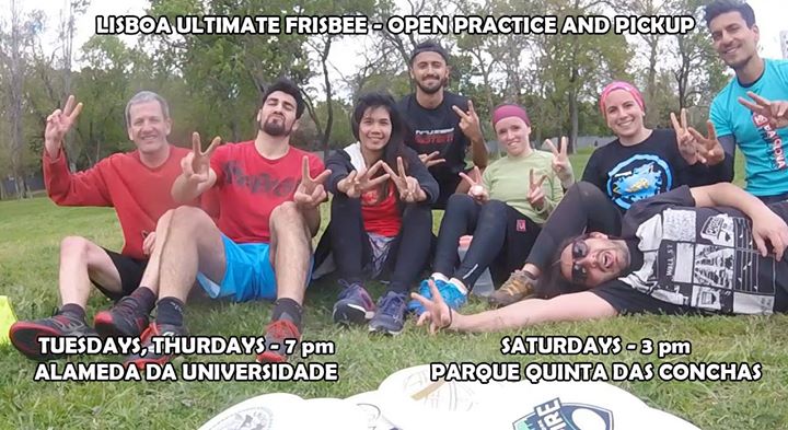 Lisbon Ultimate Frisbee * 6th Practice (2019/20)