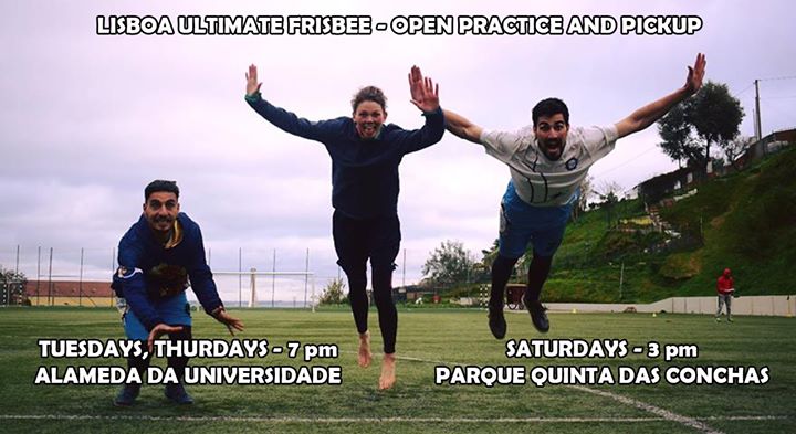 Lisbon Ultimate Frisbee * 5th Practice (2019/20)