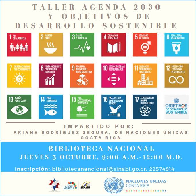 Taller Agenda 2030 y Objetivos de Desarrollo Sostenible