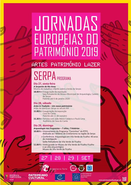 Jornadas Europeias do Património 2019 - Serpa