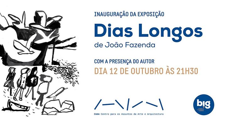 Inauguração Exposição Dias Longos - desenhos de João Fazenda