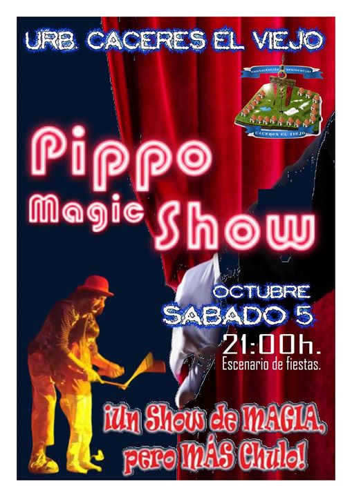 Show Magic. PIPPO. ( escenario de fiestas )