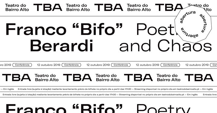 Abertura - Poetry and Chaos de Franco 'Bifo' Berardi
