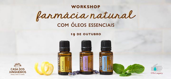 Workshop ~ Farmácia Natural com Óleos Essenciais