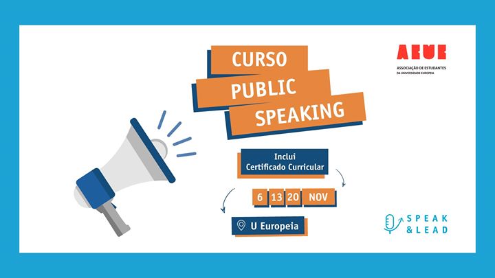 Curso Public Speaking - U. Europeia