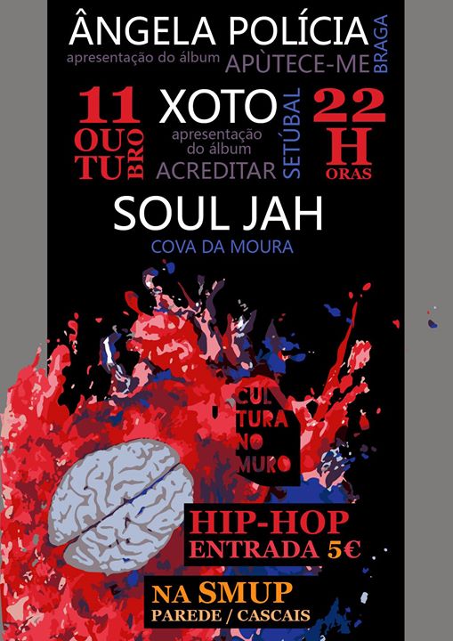 Noite de Hip-Hop: Ângela Polícia, Xoto e Soul Jah