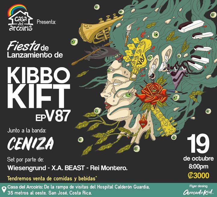 Fiesta de Lanzamiento de EP de Kibbo Kift