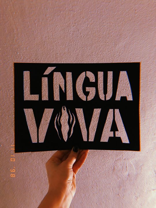 Oficina Língua Viva | lettering e stencil