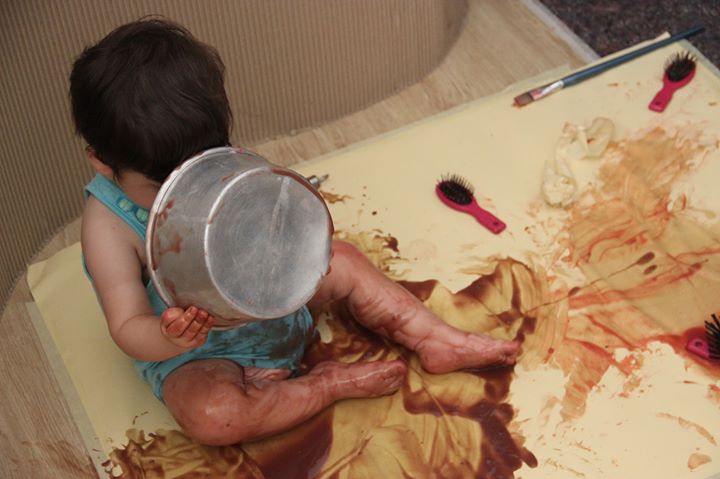 OJO Bebés Labirinto de Pintura