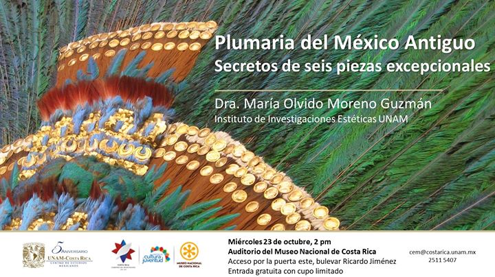 Conferencia: Plumaria del México Antiguo - Dra. Olvido Moreno