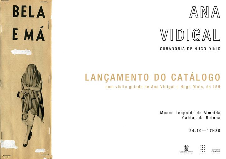 Lançamento Catálogo da Exposição de Ana Vidigal BELA E MÁ