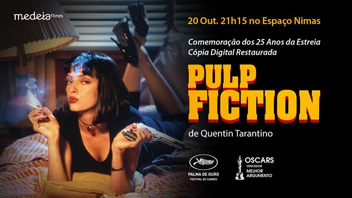 Pulp Fiction, 25º aniversário – Cópia Digital Restaurada | Nimas