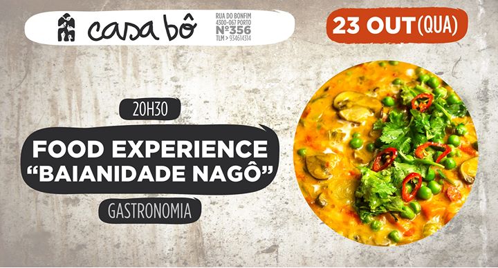 Food Experience: Baianidade Nagô