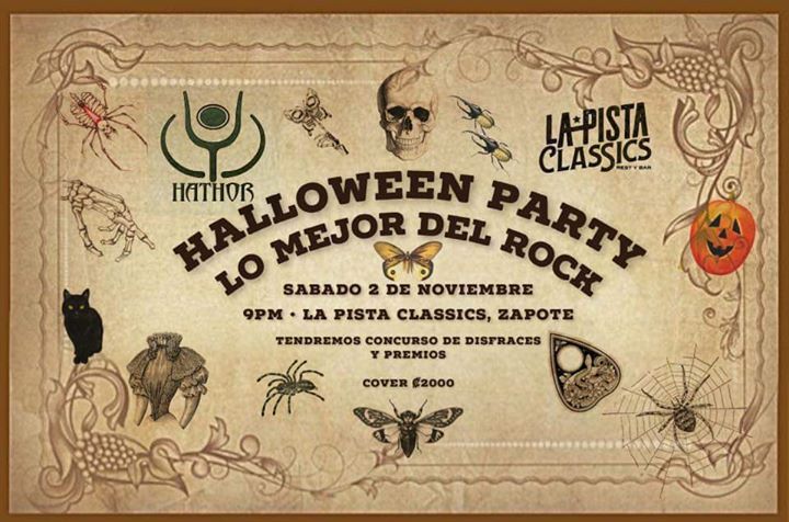 Halloween Con Hathor Y La Pista Classics