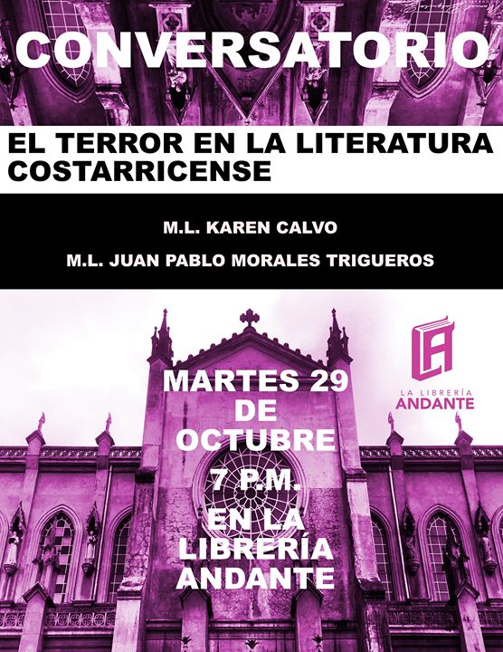 El terror en la literatura costarricense