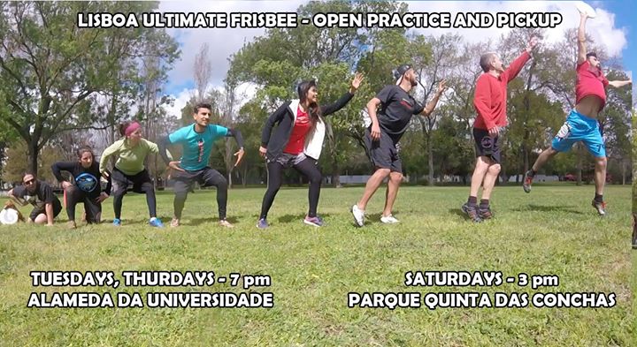 Lisbon Ultimate Frisbee * 17th Practice (2019/20)