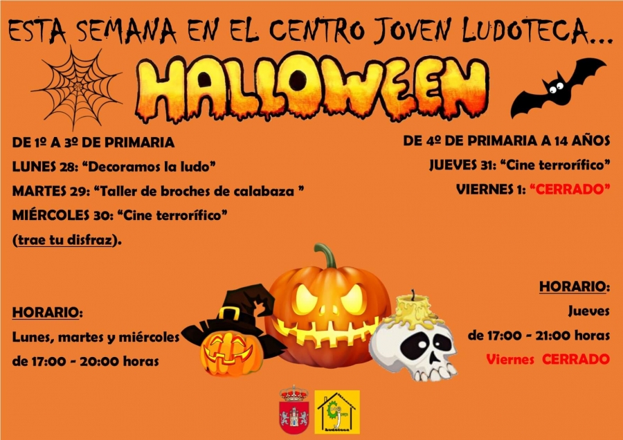 Centro Joven Ludoteca temática: Halloween