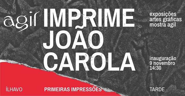 Primeiras Impressões pm: agil imprime João Carola