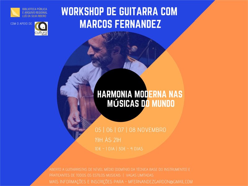 Workshop de Guitarra com Marcos Fernandez