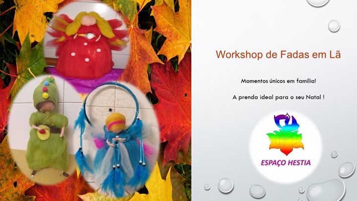 Workshop de fadas em Lã