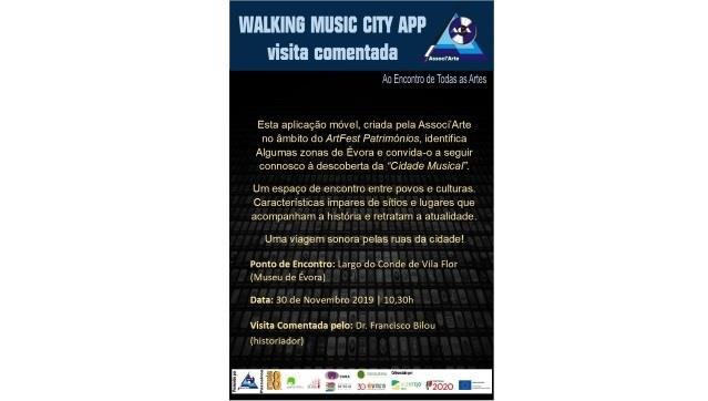Walking Music City APP - A cidade Musical