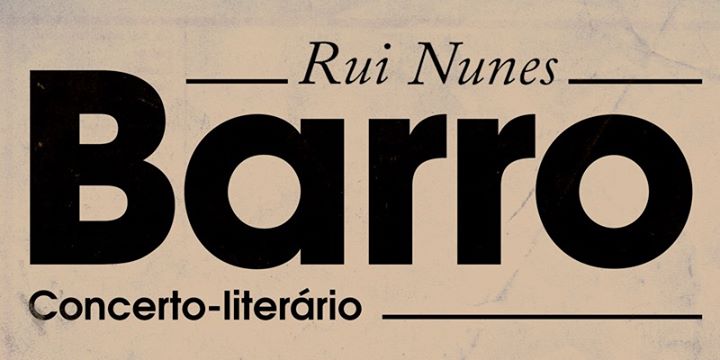 BARRO, concerto-literário | DEMO