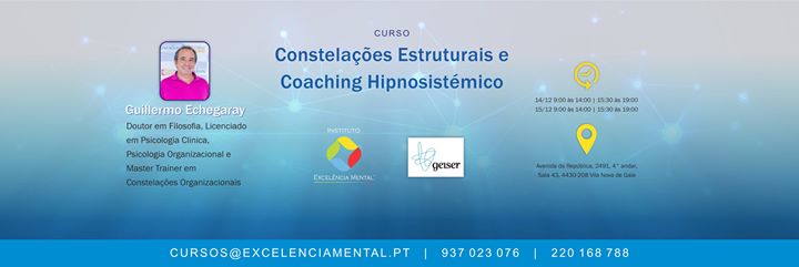 Curso de Constelações Estruturais e Coaching Hipnosistémico