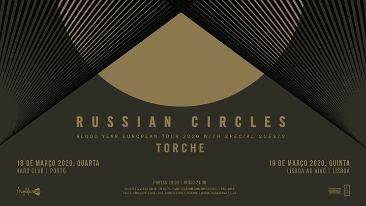 Cancelado**Russian Circles + Torche**Cancelado