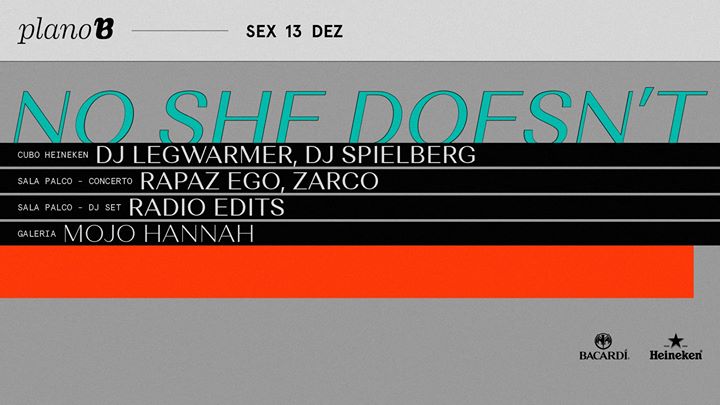 No She Doesn't: DJ Legwarmer, DJ Spielberg