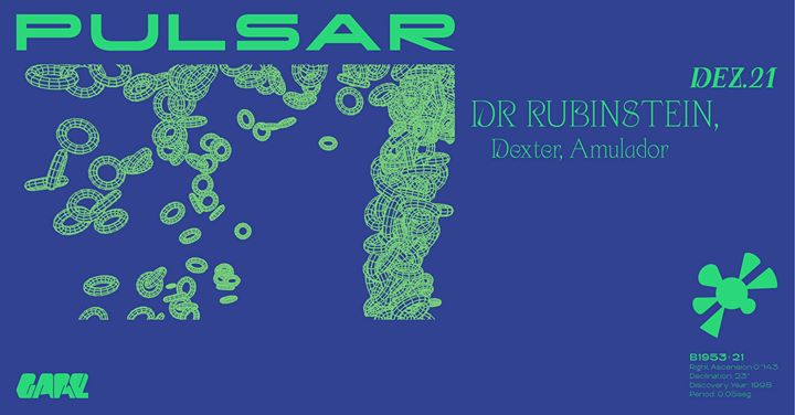 Pulsar w/ Dr. Rubinstein, Dexter, Amulador