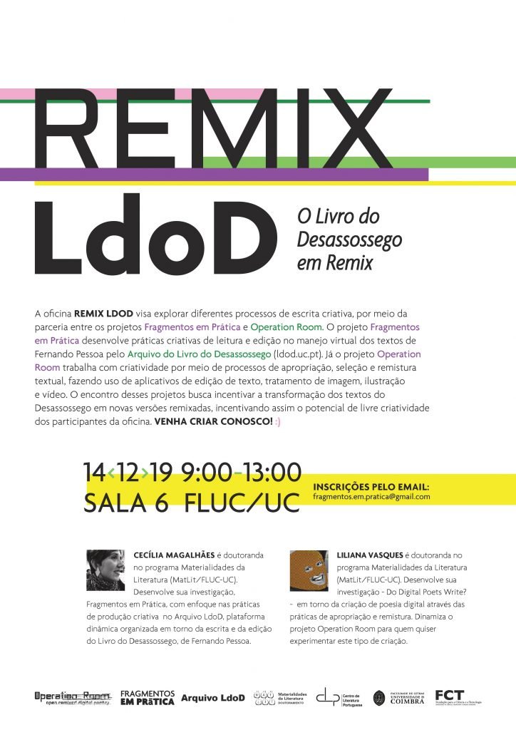 Remix LdoD: O Livro do Desassossego em Remix