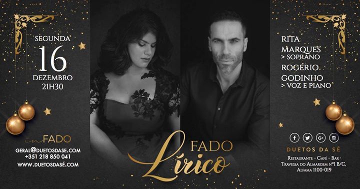 Fado Lírico | Concerto Rogério Godinho & Rita Marques
