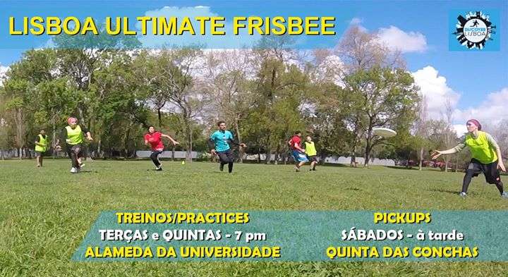 Lisbon Ultimate Frisbee * 30th Practice (2019/20)