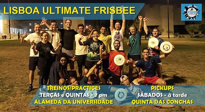 Lisbon Ultimate Frisbee * 27th Practice (2019/20)