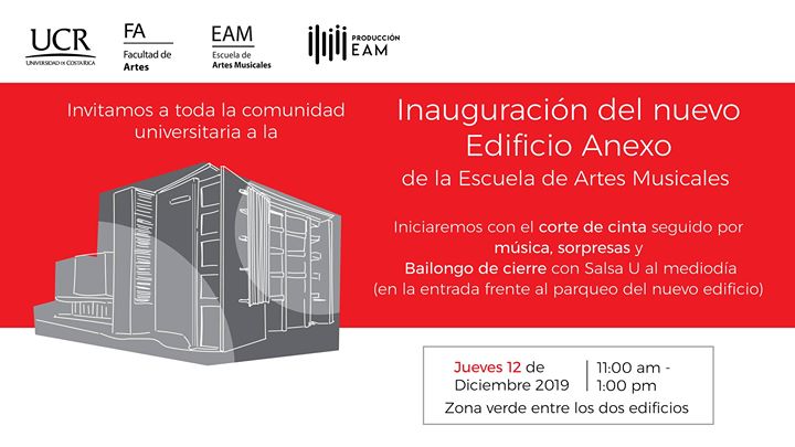 Celebración del nuevo Edificio Anexo EAM