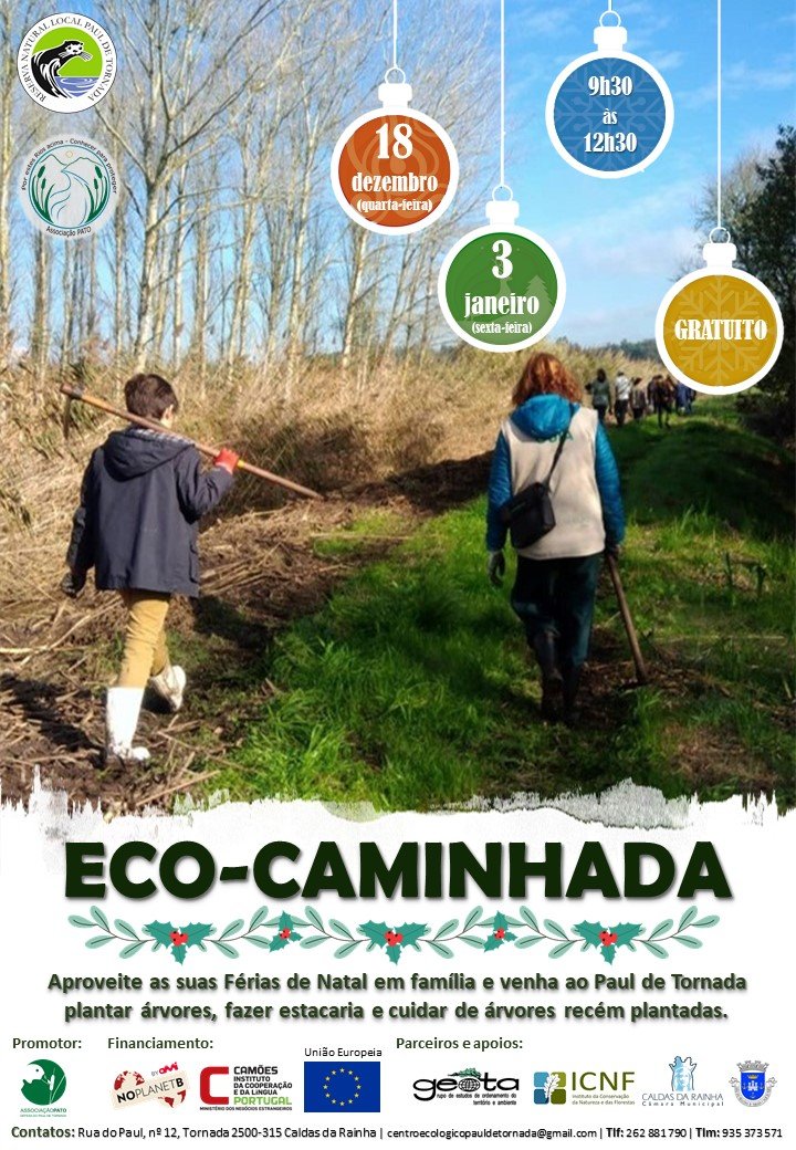 Eco-caminhada: Ação de voluntariado ambiental no Paul de Tornada