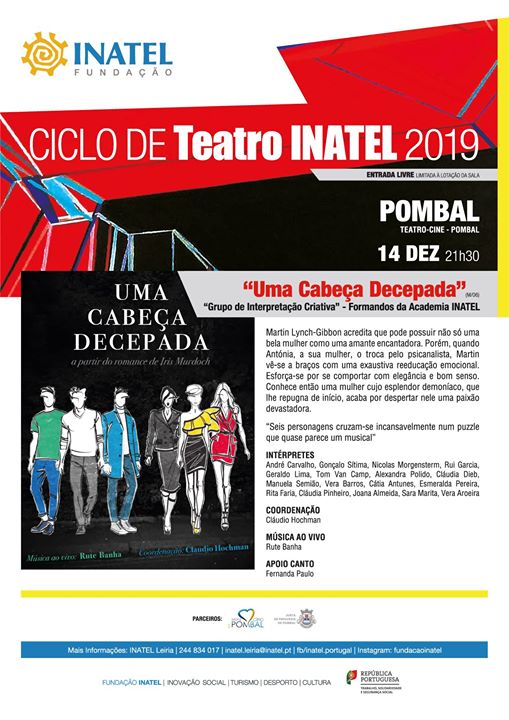 Uma Cabeça Decepada - Ciclo de Teatro Inatel 2019