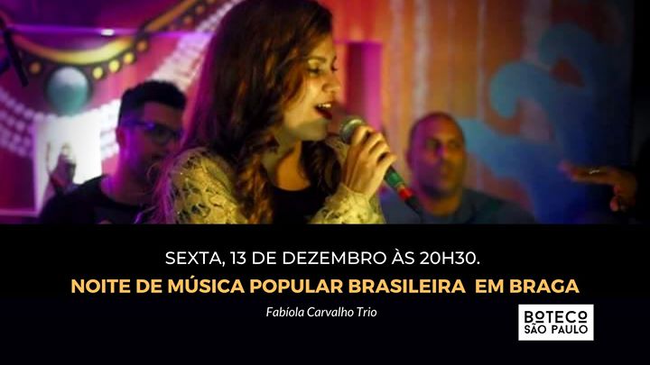 Noite de Música Popular Brasileira em Braga