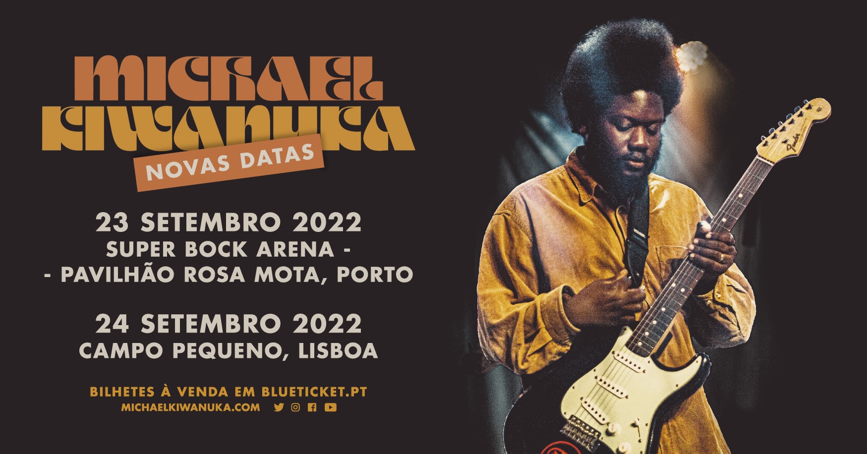 Michael Kiwanuka | Campo pequeno, Lisboa