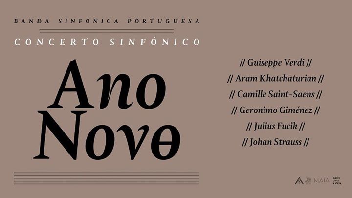 Concerto de Ano Novo – Banda Sinfónica Portuguesa