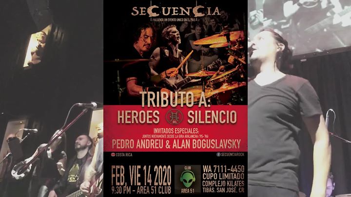 Secuencia: Tributo Héroes d Silencio + Pedro Andreu & Azteca Oro