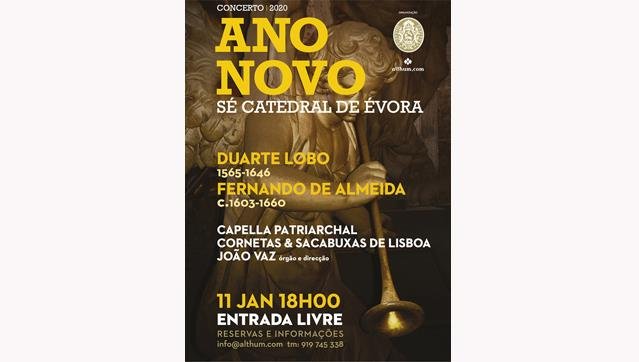 Concerto de Ano Novo na Sé Catedral de Évora